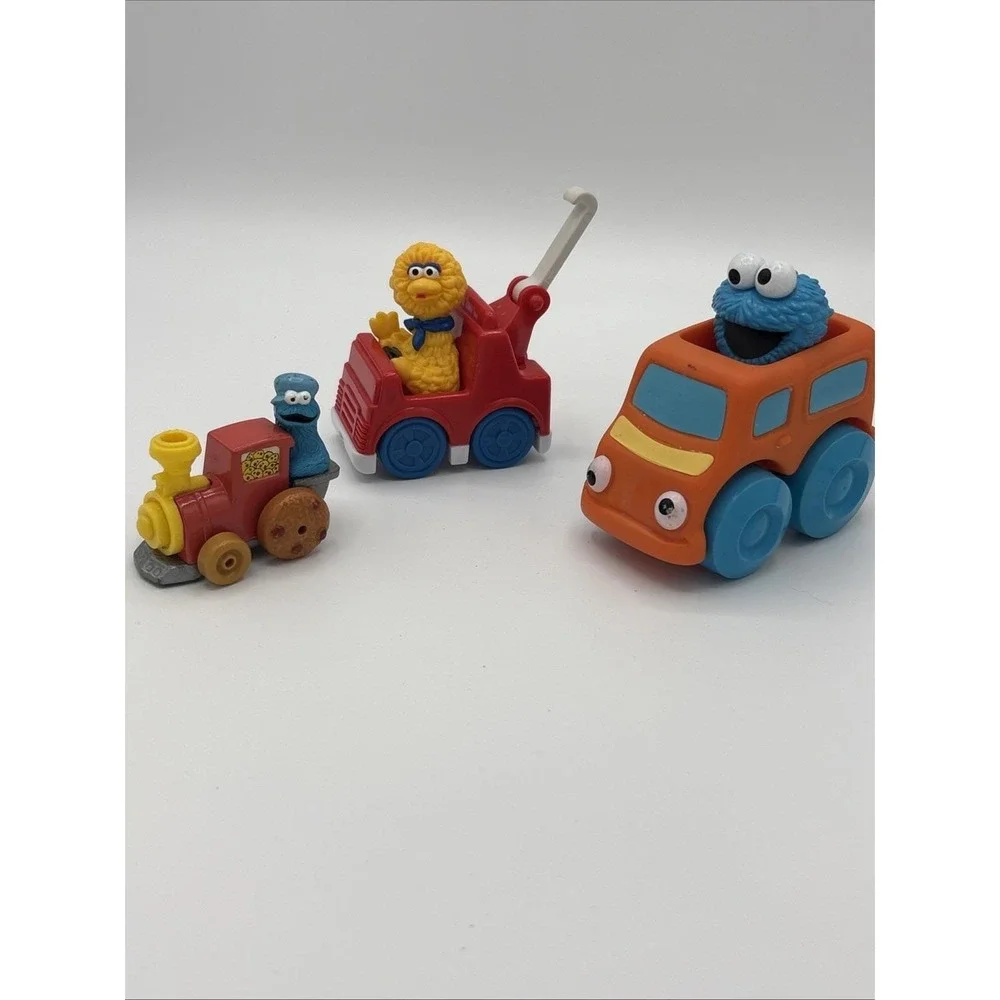 Sesame Street Cookie Monster Big Bird Cars 1980S To 2000S